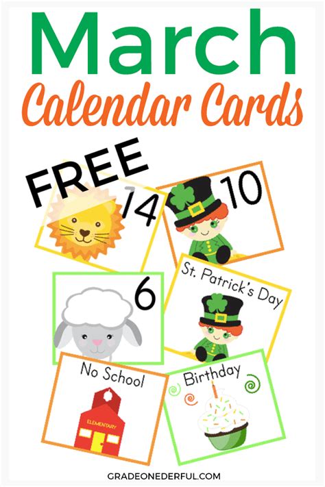 Free March Calendar Printable Printable World Holiday