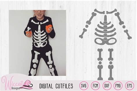 Skeleton Costume Template