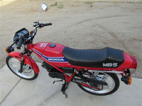 1982 Honda Mb5 50cc Street Legal Mb 5 Rare Only Imported 1 Year