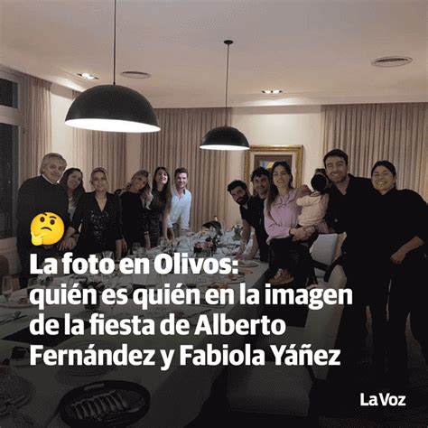 La Foto En Olivos Quién Es Quién En La Imagen De La Fiesta De Alberto
