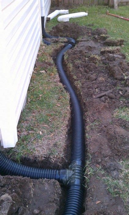 French Drains Irrigation And Landscape Contractor Backyard Drainage French Drain Yard Drainage