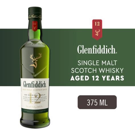 Glenfiddich 12 Year Old Single Malt Scotch Whisky 375 Ml Ralphs