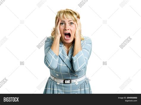 Portrait Screaming Image And Photo Free Trial Bigstock