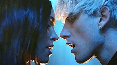 Machine gun kelly and megan fox finally have a clear answer for why they've been seen hanging out recently. Megan Fox fuels romance rumors in Machine Gun Kelly's steamy 'Bloody Valentine' music video