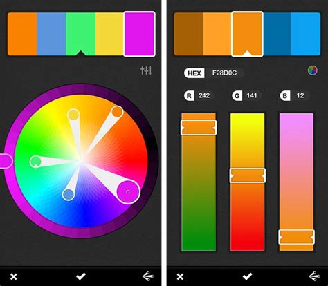 Download color wheel and enjoy it on your iphone, ipad and ipod touch. Adobe's Kuler iOS app helps artists capture color palettes ...