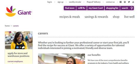 Check spelling or type a new query. Giant Food Application | 2020 Careers, Job Requirements ...