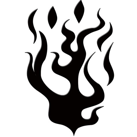 Flames Silhouette Shape · Free image on Pixabay png image