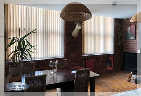 Traditionally, vertical blinds have served as a great alternative to cloth curtains. Stunning Dining Room complimented perfectly by our ...