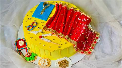 ৫পাউন্ড এর গায়ে হলুদ এর কেক ডেকোরেশন 🤍5pound haldi cake decoration video faijasstory