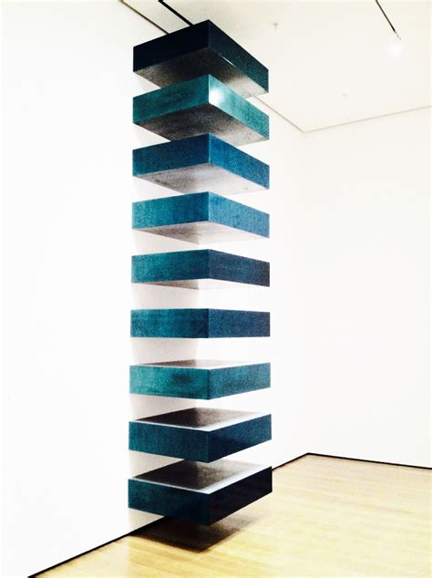 Donald Judd Untitled Stack 1967 Nicolette Repca Moma Nyc