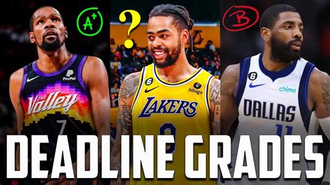 Grading Every Blockbuster Trade Made At The 2023 Nba Trade Deadline