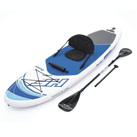 Bestway Hydro Force Inflatable 10 Foot Oceana Sup Stand Up Lake Paddle