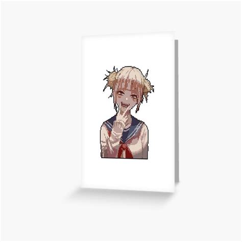 Toga Himiko Pixel Art Greeting Card For Sale By Zenrelle Redbubble
