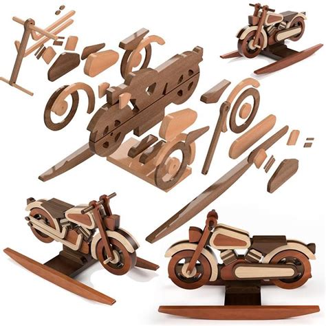 The Big Easy Rocking Motorcycle Wood Toy Plans And Patterns Pdf Download