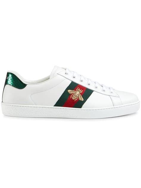 Gucci Ace Embroidered Low Top Sneakers Farfetch In 2020 Sneakers