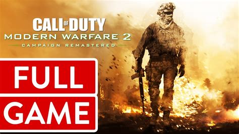 Call Of Duty Modern Warfare 2 Remastered Pc Full Game Longplay