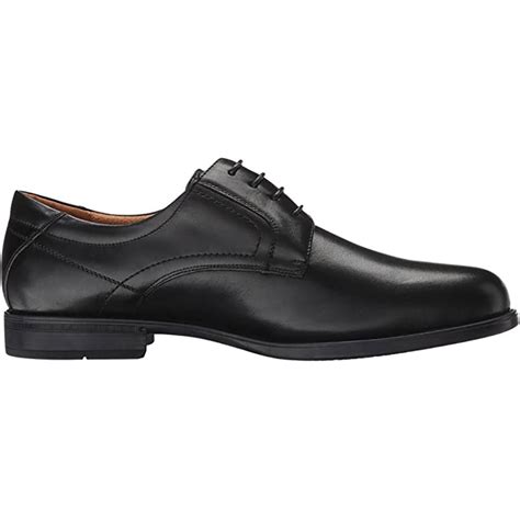 Florsheim Midtown Plain Toe Oxford Black Comfort Shoe Shop