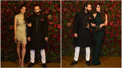 Deepika Padukone Ranveer Singh Wedding Reception The Curious Case Of Saif Ali Khan And His