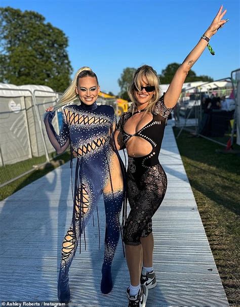 Ashley Roberts Wows In A Racy Unitard As She Reunites With Pussycat Doll Bandmate Kimberley