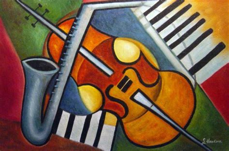 Abstract Music Painting By Our Originals Reproduction