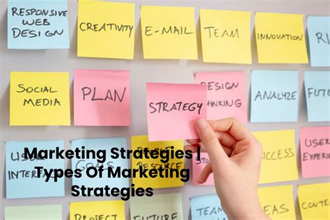 Marketing Strategies Types Of Marketing Strategies