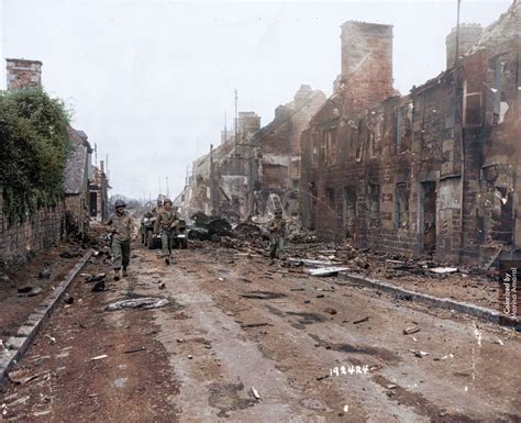 These Gorgeous Colorized Photos Of The Front Lines Of Ww2 Bring The Conflict To Life Business