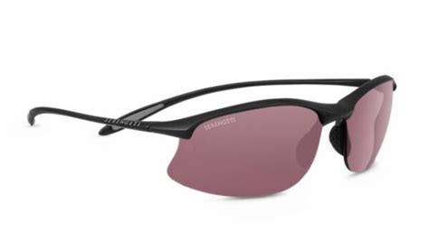 Serengeti Maestrale 132mm Sunglasses With Satin Black Frame And Sedona Polarized Lenses For Sale