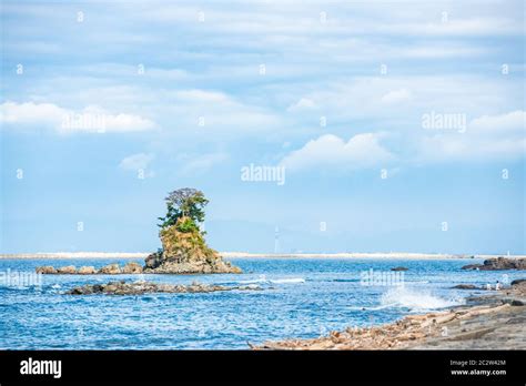 Toyama Bay Is A Bay Located On The Amaharashi Coast Onnaiwa Rock Is A