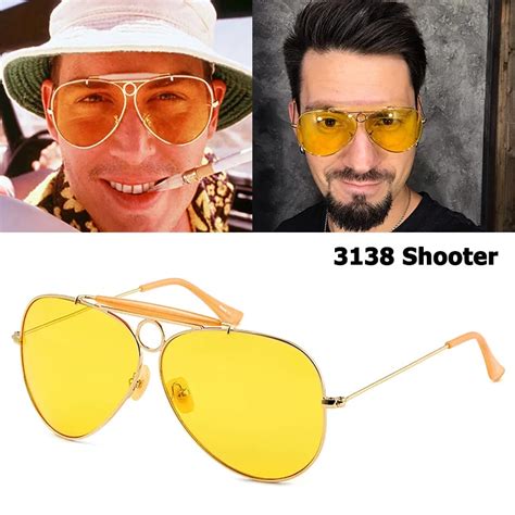 Jackjad New Fashion 3138 Shooter Style Vintage Aviation Sunglasses Metal Circle Brand Design Sun