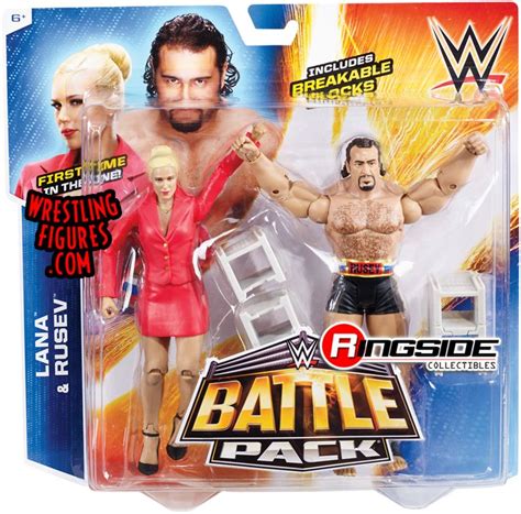 Lana Rusev WWE Battle Packs 34 WWE Toy Wrestling Action Figures