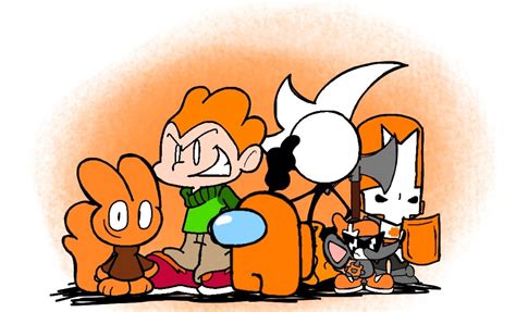 Orange Newgrounds Characters By Thecrispychannel On Newgrounds