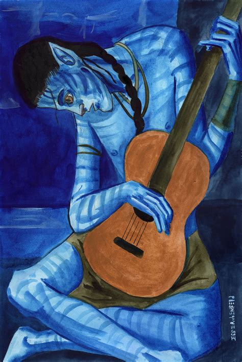 Picasso Blue Guitar Painting At Explore Collection