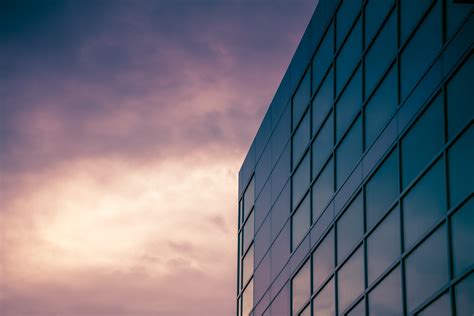Glass Windows Of A Building · Free Stock Photo