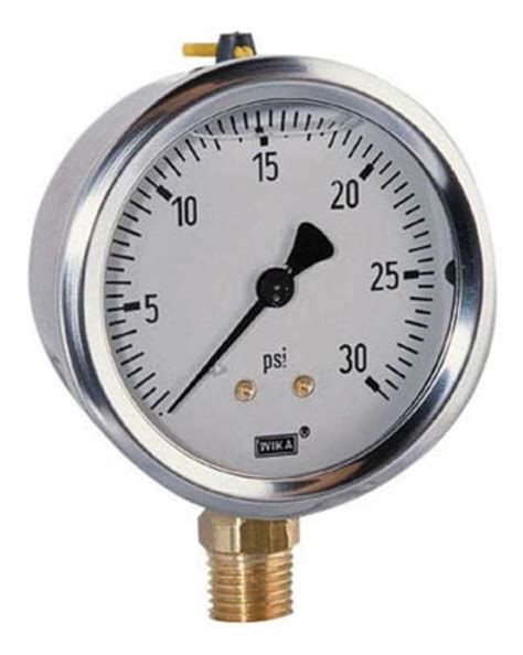 Wika Industrial Pressure Gauge 2 12 In Dial Industrial Pressure
