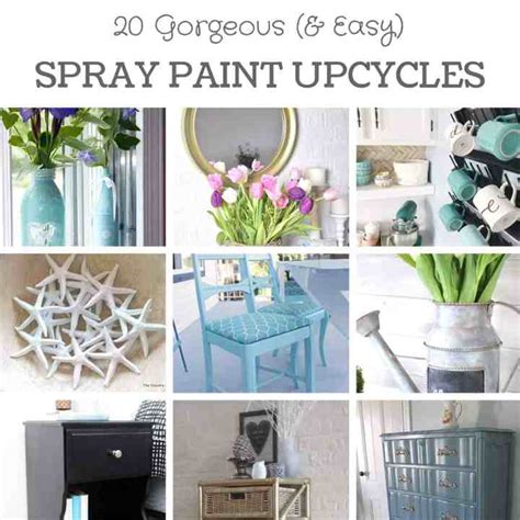 20 Beautiful Diy Spray Paint Furniture And Home Decor Upcyling Ideas