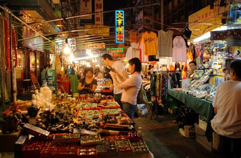 hong kong market hong kong night culture travel temple street night market
