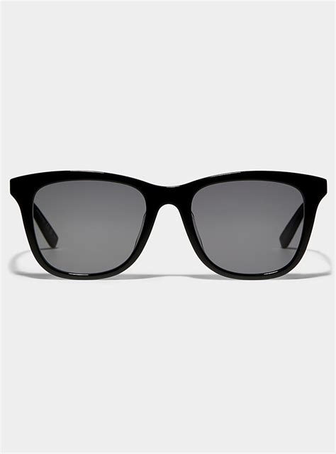 Glossy Square Sunglasses Saint Laurent Simons