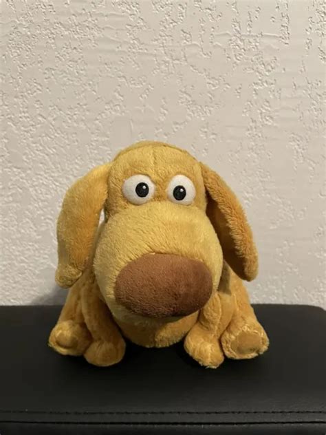 Disney Pixar Up Dug Plush Dog Russell Stuffed Animal Beanie 5 Soft 10