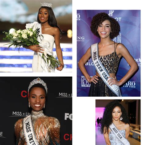 for the first time miss america miss usa miss teen usa and now miss universe are all black