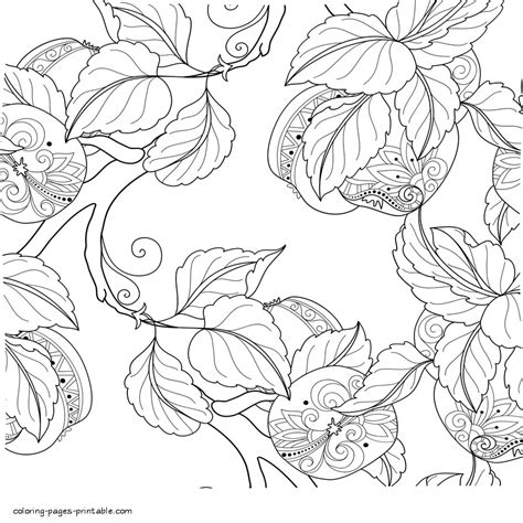 Exotic Garden Coloring Page Coloring Pages Printablecom