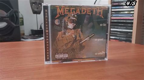 Cd Megadeth So Far So Good So What Remixed Remastered Youtube