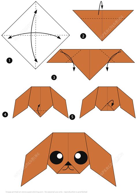 How To Make An Origami Poodle Instructions Free