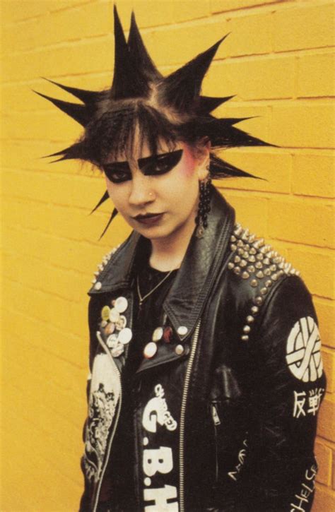 Punk Rocker London 1979 Punk In Real Life In 2019 Punk Makeup