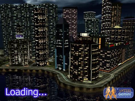City Lights 3d Screensaver Download For Free Getwinpcsoft