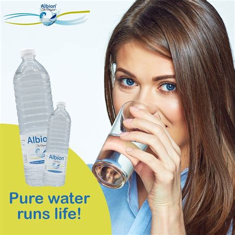 Pure Water Runs Life Pure Water Pure Products Drinking Water