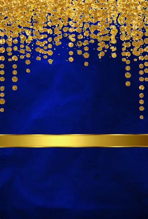 Navy Blue With Gold Wallpaper Shardiff World