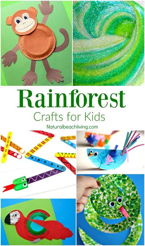 10 Amazing Rainforest Crafts Kids Can Make Rainforest Crafts