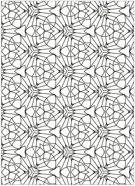 Creative haven tessellations coloring page. Get This Free Tessellation Coloring Pages Adult Printable ...