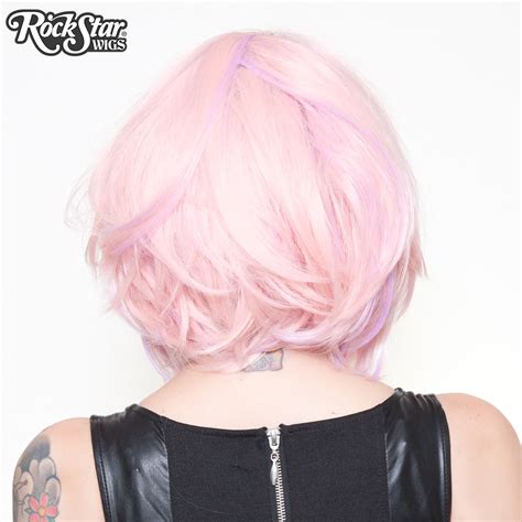 Rockstar Wigs Hologram 12 Powder Pink 00663 Dolluxe