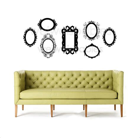 Baroque Frame Wall Decal Set